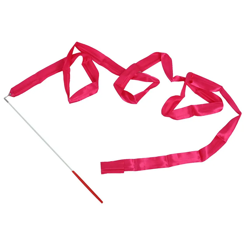 Танцевальная лента для художественной гимнастики растягивающая палочка