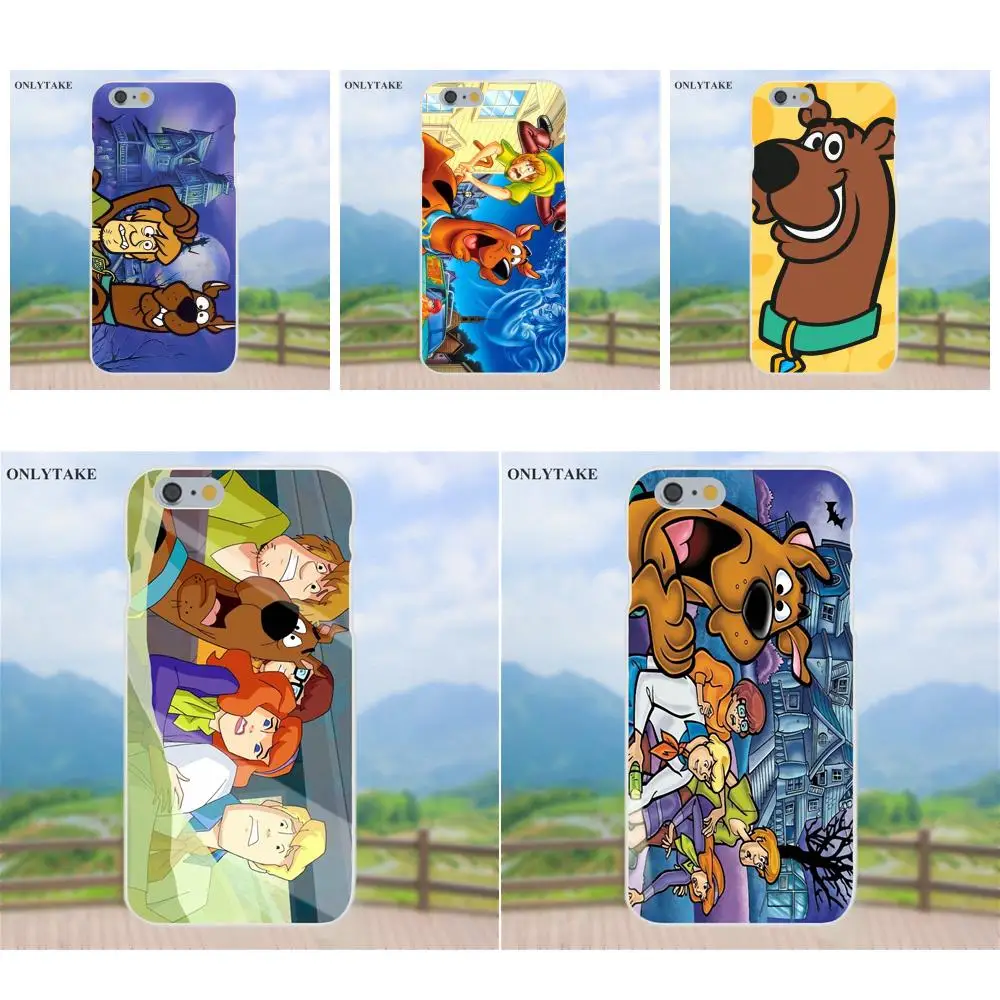 Vvcqod Мягкий ТПУ чехол для Apple IPhone X 4 4s 5 5C SE 6 S 7 8 Plus Galaxy большое ядро II Prime Alpha Scooby Doo