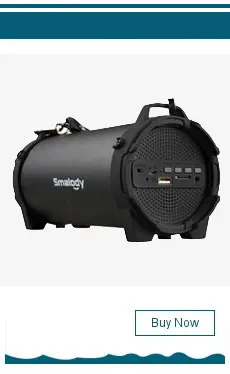Smalody Bluetooth 5,0 динамик TWS уличный портативный беспроводной мощный динамик s музыкальная колонка с ремешком для переноски USB TF карта AUX