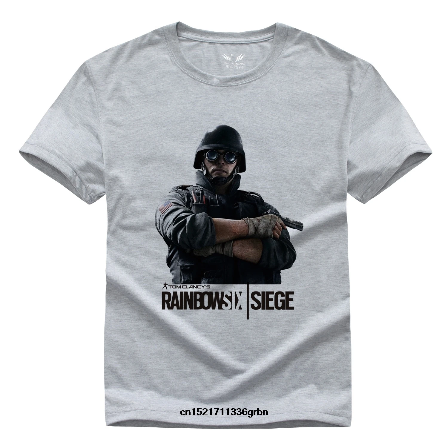 Gildan Men t shirt O-neck Streetwear Rainbow Six Siege Customized Brand Clothing fortnite t-shirt women Мужская одежда