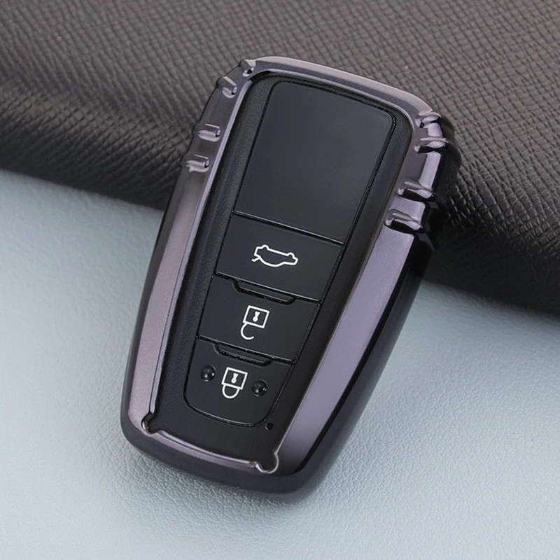 Чехол для автомобильного ключа чехол подходит Toyota Camry CHR Prius Avalon RAV4 Corolla |