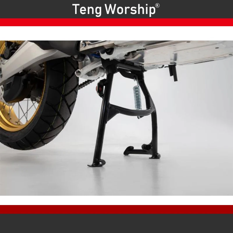 Черная Центральная подставка для мотоцикла с креплением Honda Africa Twin CRF1000 CRF1000L CRF1000LD