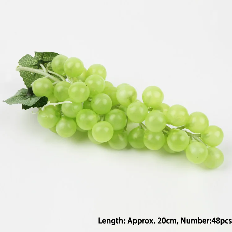 Новый Реалистичный искусственный виноград пластиковый поддельный фруктовый