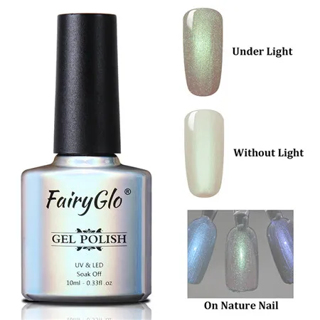 9505 FairyGlo 10 мл Лак для ногтей Оболочка Русалка тиснение краски Лак для ногтей Nail Art Nagellak замочить от ногтей Гель-лак Vernis a Ongle чернила - Цвет: 9505