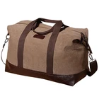 Холщовые кожаные мужские дорожные сумки, большая багажная сумка, складные вещевые сумки, большая дорожная сумка для выходных 30T