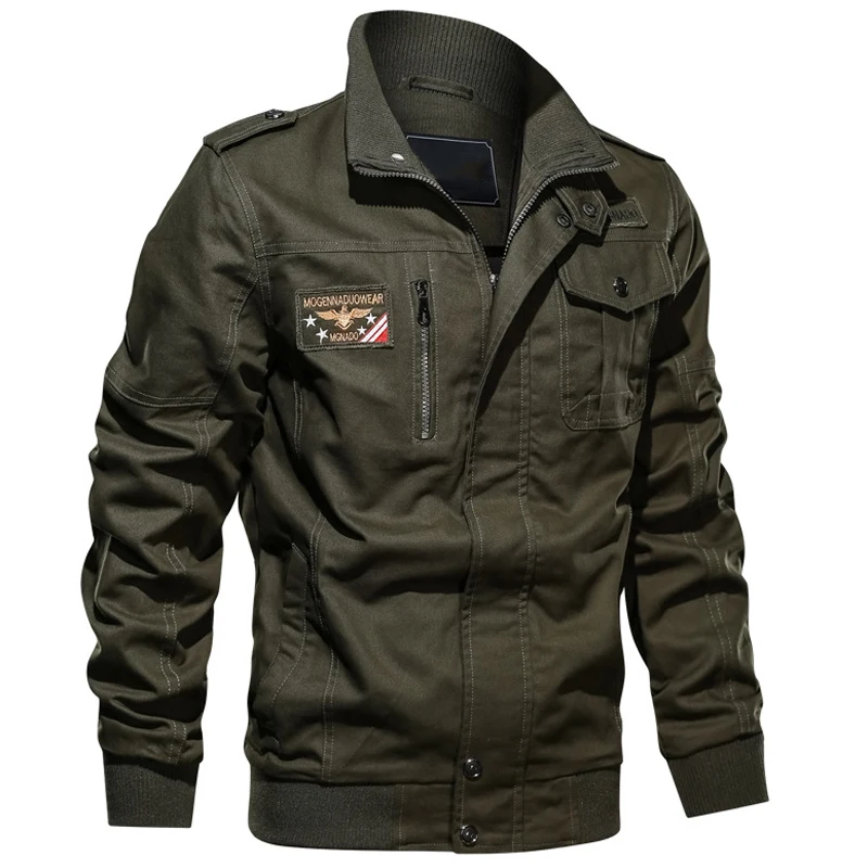 ВВС-Ман Пальто Плюс Размер 6XL американский дизайнер полет мужские куртки военные