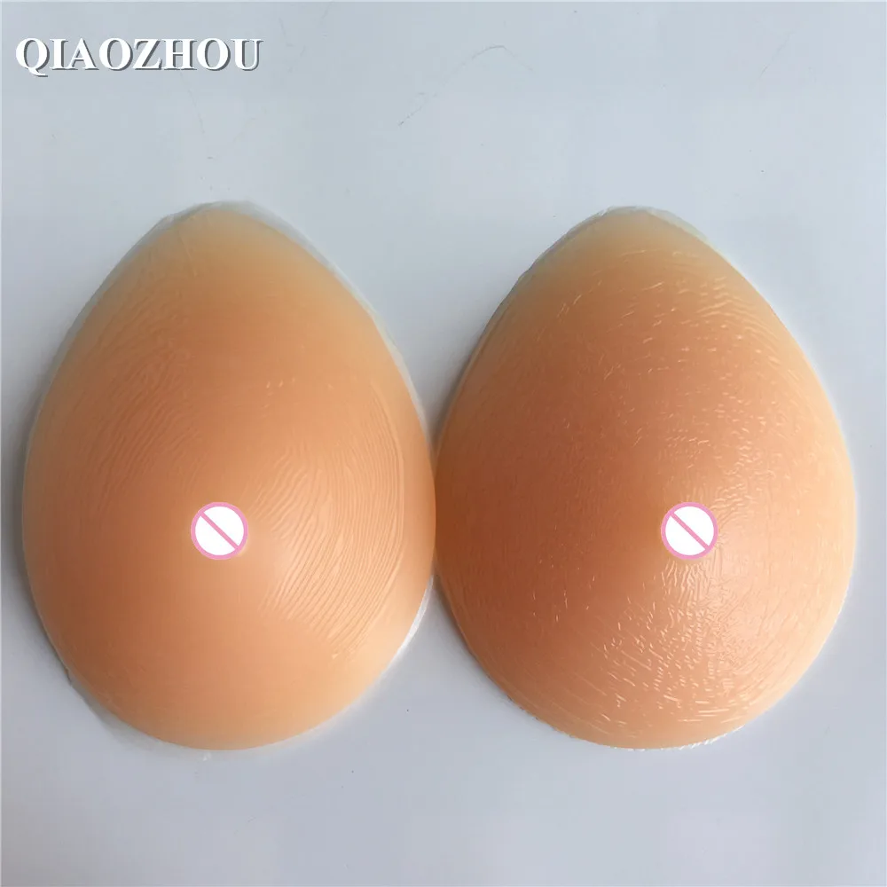 very cheap price 600 g 34 36 B size nude skin tone realistic silicone artificial forms silicone breast, b cup for mastectomy