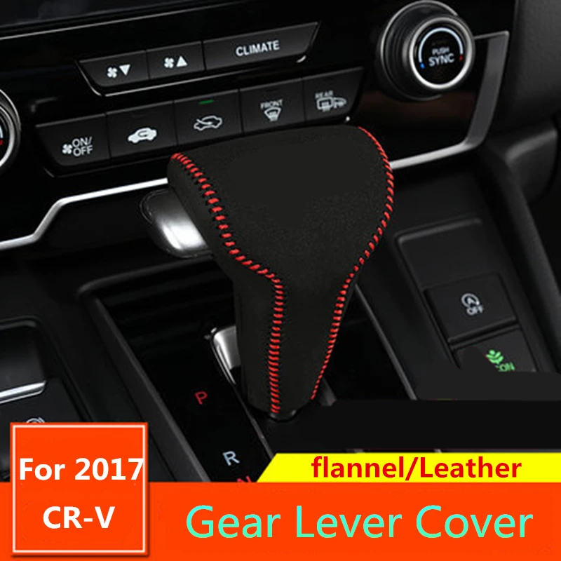 

Car Gear Lever Cover For Honda CRV CR-V 2017 2018 2019 2020 2021 Auto Shifter Gear Case Shift Knob Gear Head Cap Accessories