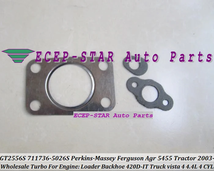 Турбокомпрессор GT2556S 711736 5026S для трактора Perkin Massey Ferguson Agricultural 5455 420D IT 4.4L