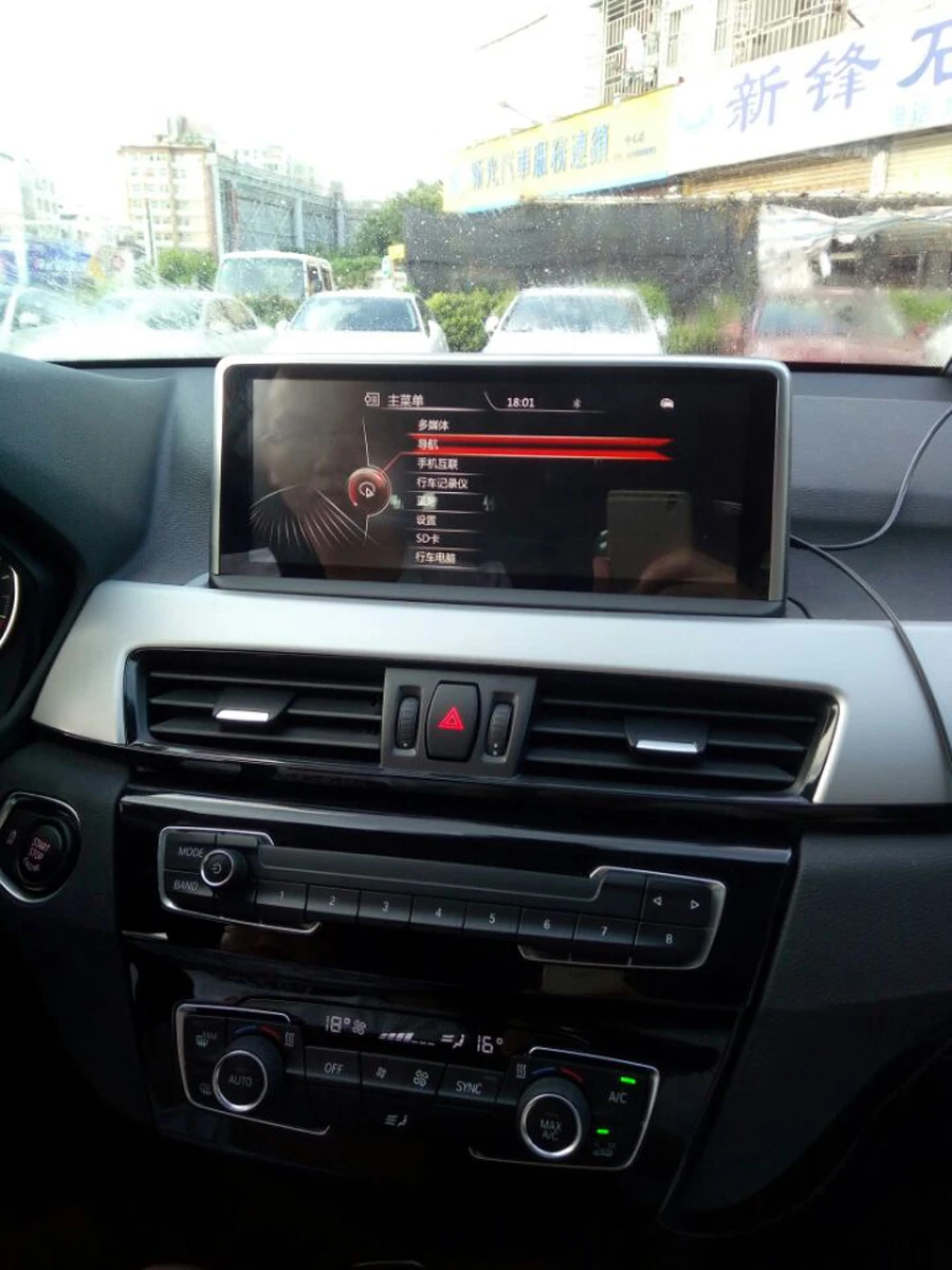 Автомагнитола Navirider Android 9 0 gps плеер для BMW X1 F48 2016 2017 carplay сенсорный экран стерео