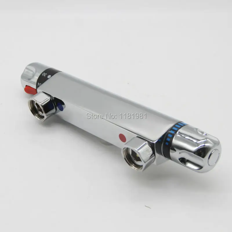 Высококачественный латунный термостатический смеситель для душа настенный