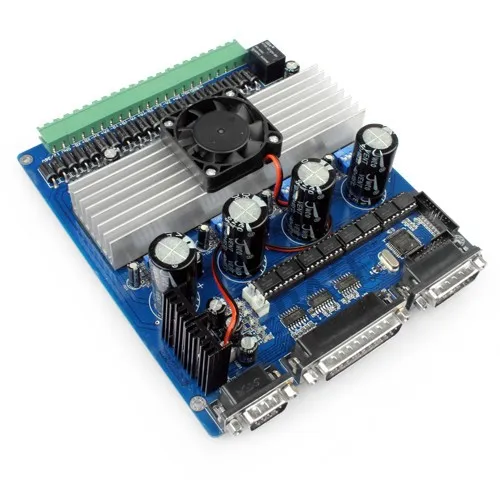 ЧПУ Профессиональный TB6560 4 Оси Шаговой Драйвер Комплект + 2.5Nm Мотор /PSU/ Клавиатура/