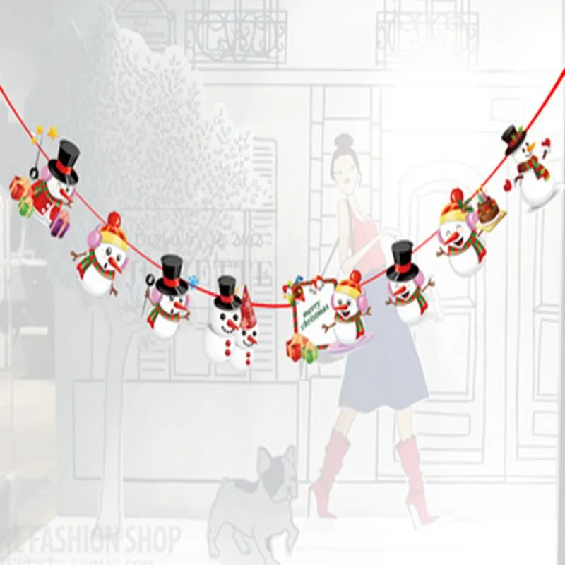 Pull Flags Here The Wedding Party Decoration Swallow Linen Pennant 1pcs christmas decoration 3m | Дом и сад