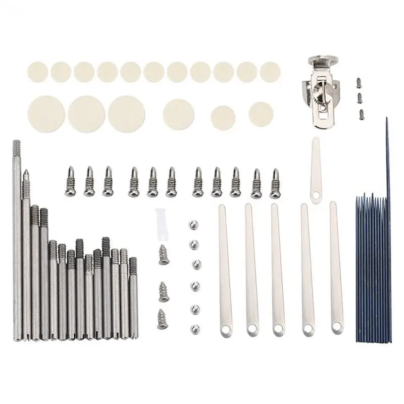 MMFC-75pcs/set Clarinet Repair Tools Screw Springs Maintenance Set Instrument Parts Replacement Kit | Спорт и развлечения