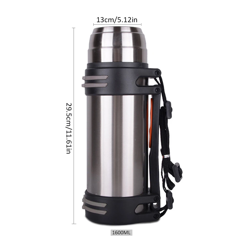 Vacuum Flask Double Wall Stainless Steel Thermos Insulated Sports Water Bottle Mug Cup Portable Stainless Steel Sports Bottle