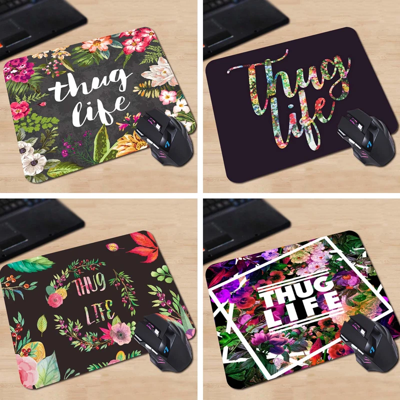 Babaite Thug Life Funny 180x220x2мм 250x290x2мм коврик для мыши Rectangel игровой мыши|gaming mouse pad|mouse padmouse