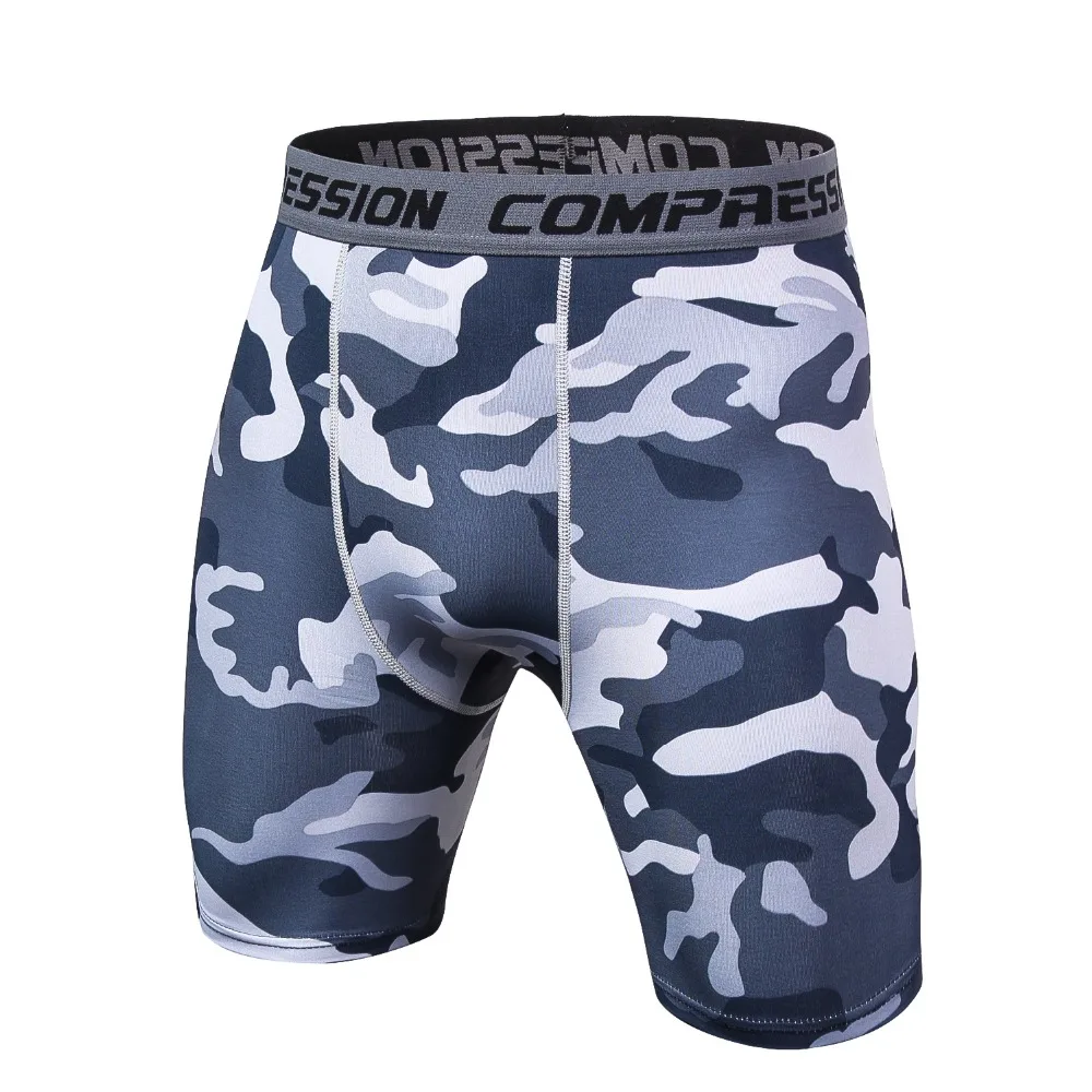 

Mens Compression Shorts Summer Camouflage Bermuda Shorts Fitness Men Cossfit Bodybuilding Tights Camo Shorts K02