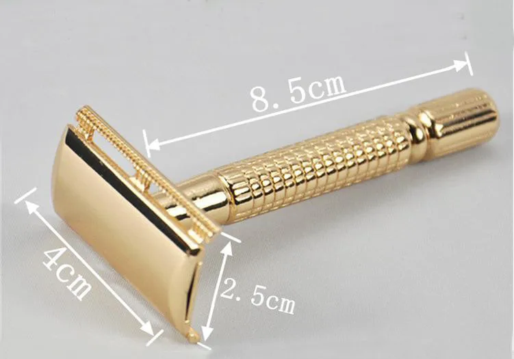 2 шт./компл. щетка для бритья барсука с двойным краем Безопасная бритва | Красота и