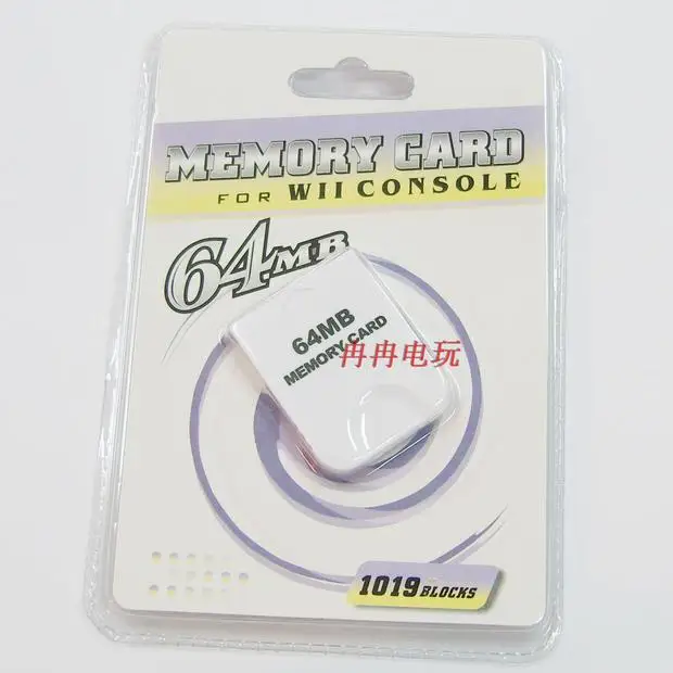

10 шт., 64 Мб, высококачественный считыватель карт памяти для wii, 64 Мб, подарок на Рождество для wii, memoria