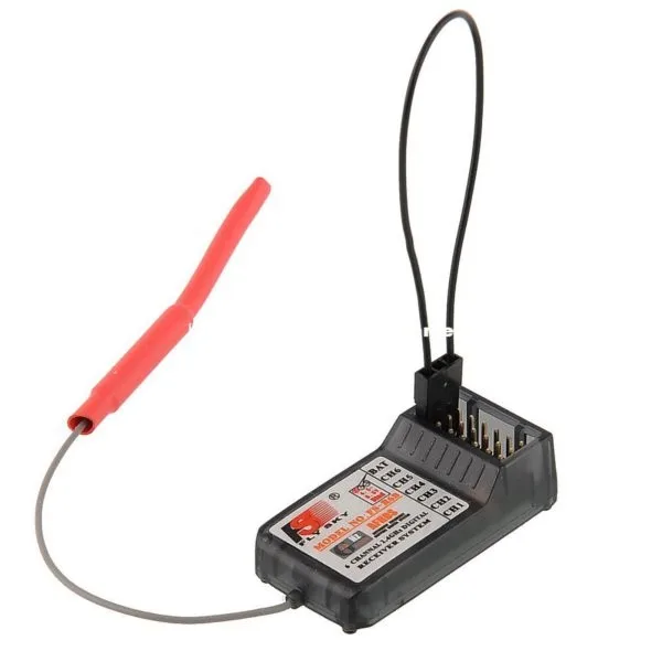 

FlySky 2.4Ghz 6CH FS-R6B FS R6B receiver For RC TH9x i6 i10 T6 CT6B Helicopter Qaudcopter