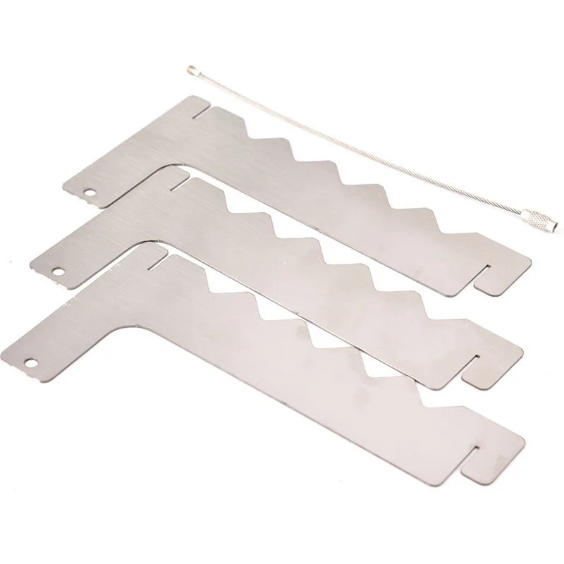 Кронштейн для плиты из нержавеющей стали подставка кастрюль кемпинга прочная