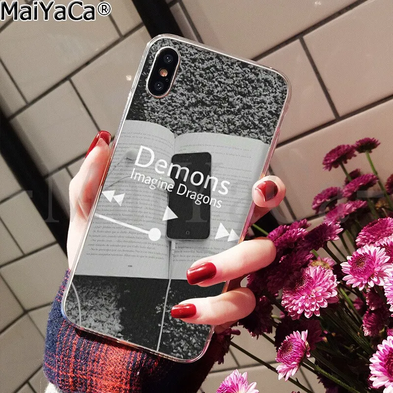 MaiYaCa imagine Dragon Ночная музыка DIY печать рисунок чехол для телефона чехол для Apple iPhone 8 7 6 6S Plus X XS MAX 5 5S SE XR - Цвет: A12