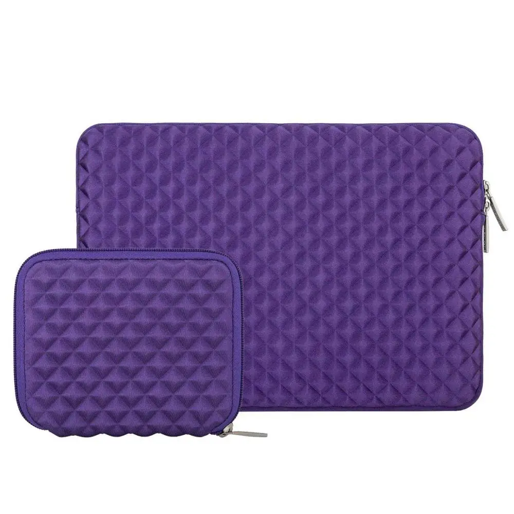 Purple Color Сумка для ноутбука MOSISO 11,6, 12, 13,3, 14, 15,6 дюймов, сумка для ноутбука, сумка для Macbook Air Pro 13, 15, чехол для Dell, Asus, hp, для мужчин и женщин - Цвет: Purple Color