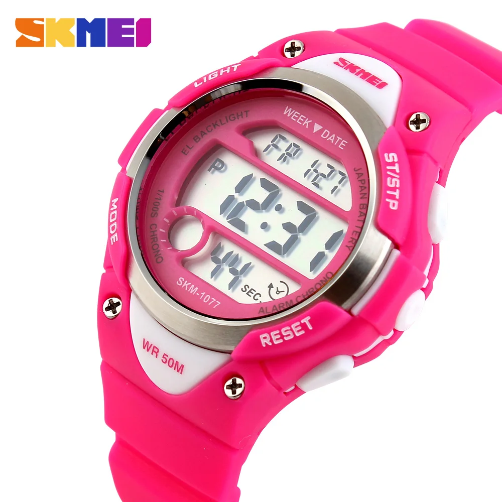 

SKMEI Fashion Casual Children's Watches Waterproof Multifunction Sport Digital Watch Girls Boy Wristwatches For Children Kids