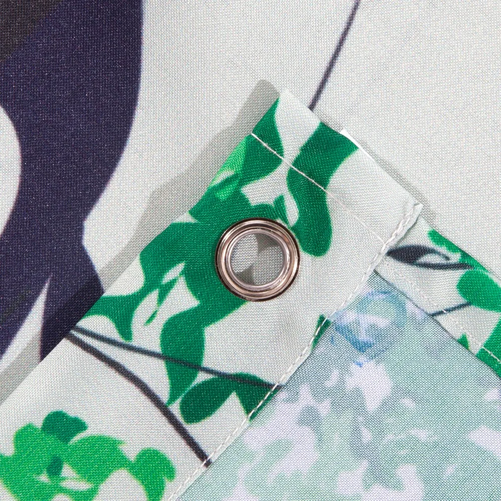 Ufriday Рождество дерево Аксессуары душ Шторы Водонепроницаемый Для ванной для