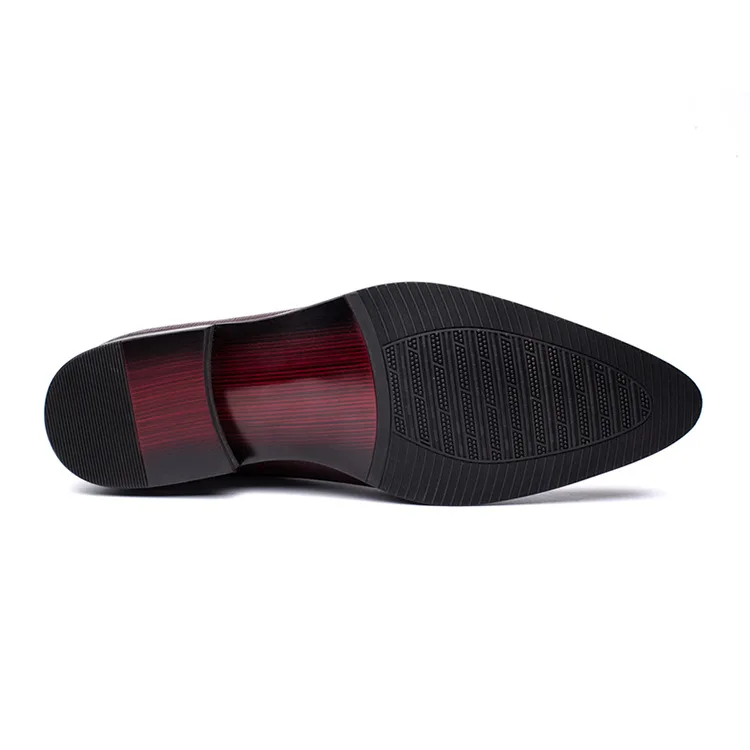 Новинка мужские деловые модельные туфли из натуральной кожи туфли-оксфорды с