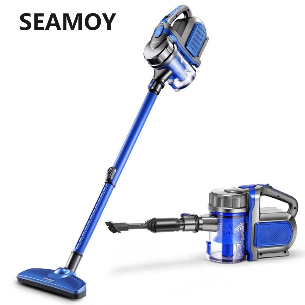 Проводной 2 в 1 пылесос Seamoy 600 Вт для сухой уборки автомобиля очень тихий ручной