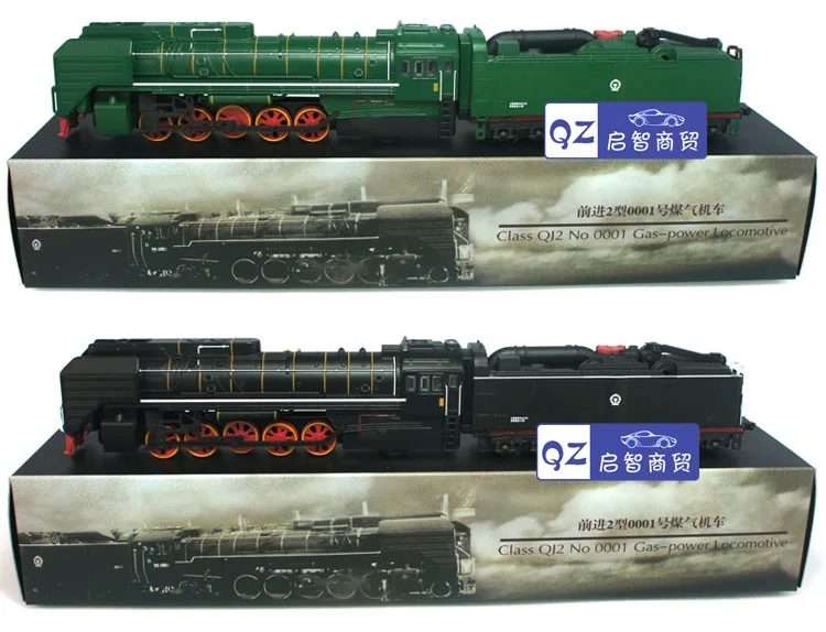 Винтажная модель парового локомотива shenghui со звуком и светом 1: 87 бесплатная