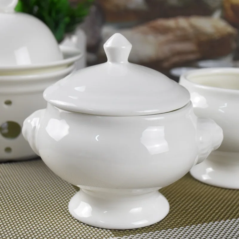 Рождественская гостиничный керамический посуда чашка для выпечки французских