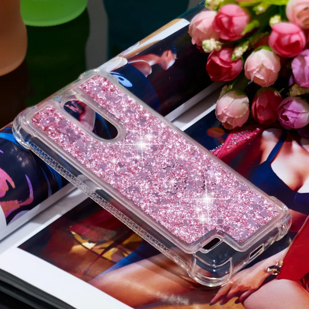Для lg g7 новейший ТПУ чехол s для K8 2018 версия ЕС с сердечками динамические