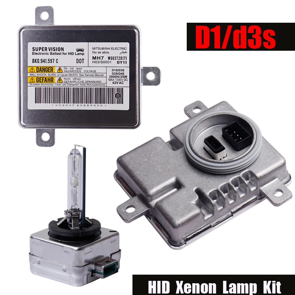 D3S D1S HID комплект для ксеноновых ламп балласт для OEM W003T20171 подходит для Audi Volkswagen