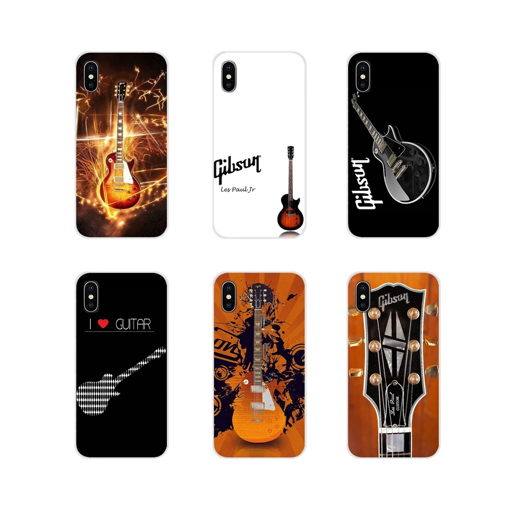 Для Samsung Galaxy J1 J2 J3 J4 J5 J6 J7 J8 Plus 2018 Prime 2015 2016 2017 Gibson гитара музыка акустическая