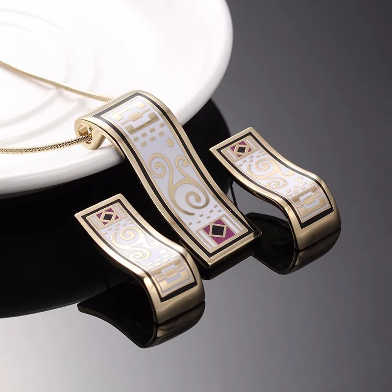 R &amp X модные Goias Ouro Parure Ювелирные наборы для женщин s22101 Свадебные ожерелье/серьги