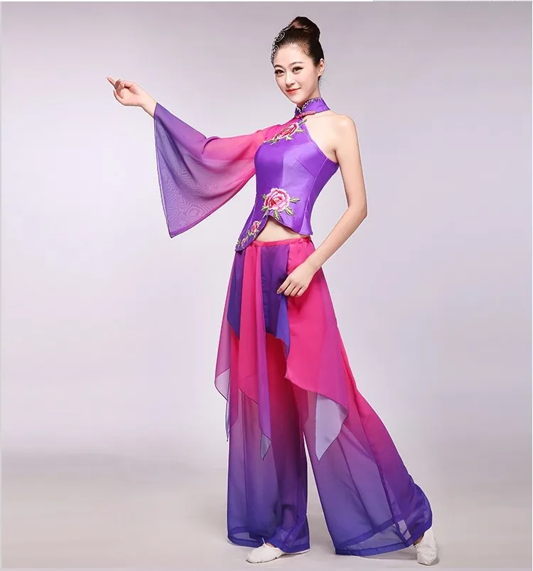 Древний китайский костюм Одежда для сцены народное платье hanfu Женский
