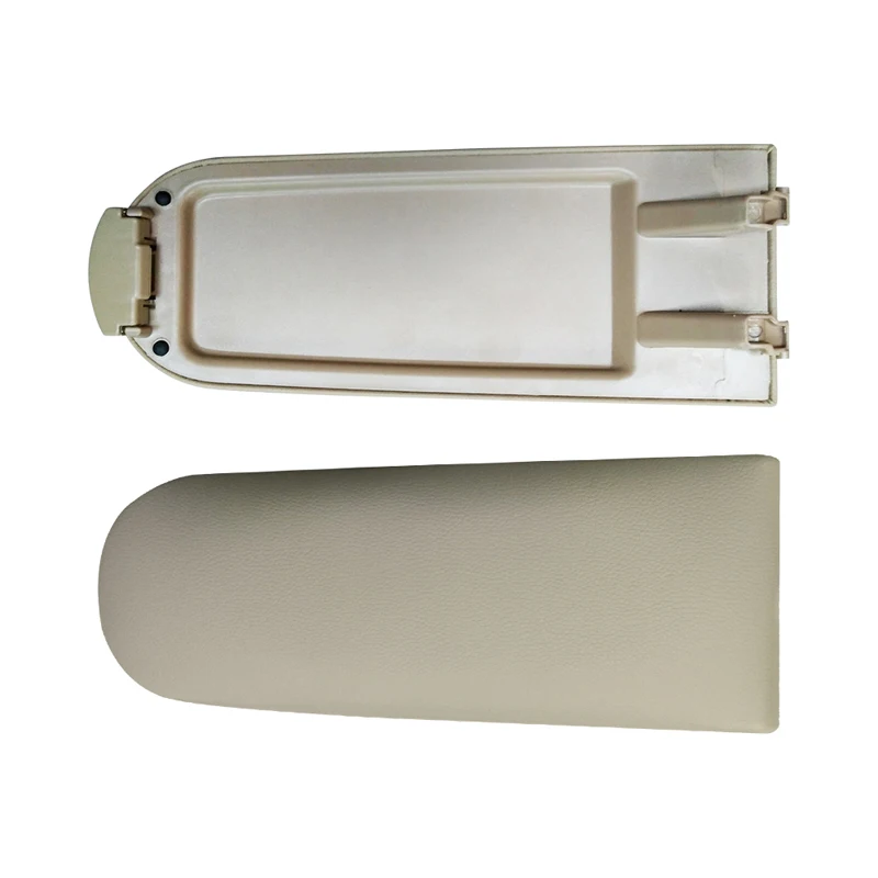 Beige 1 шт. кожаная крышка подлокотника для центральной консоли, подходит для VW Passat B5 Golf 4 MK4 Jetta Bora Beetle для Volkswagen Polo 6R Skoda - Название цвета: Beige