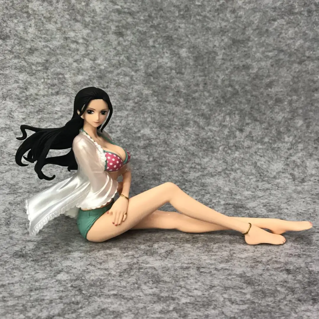11CM Japanese anime figure one piece Robin swimsuit sitting ver action collectible model toys for boys | Игрушки и хобби