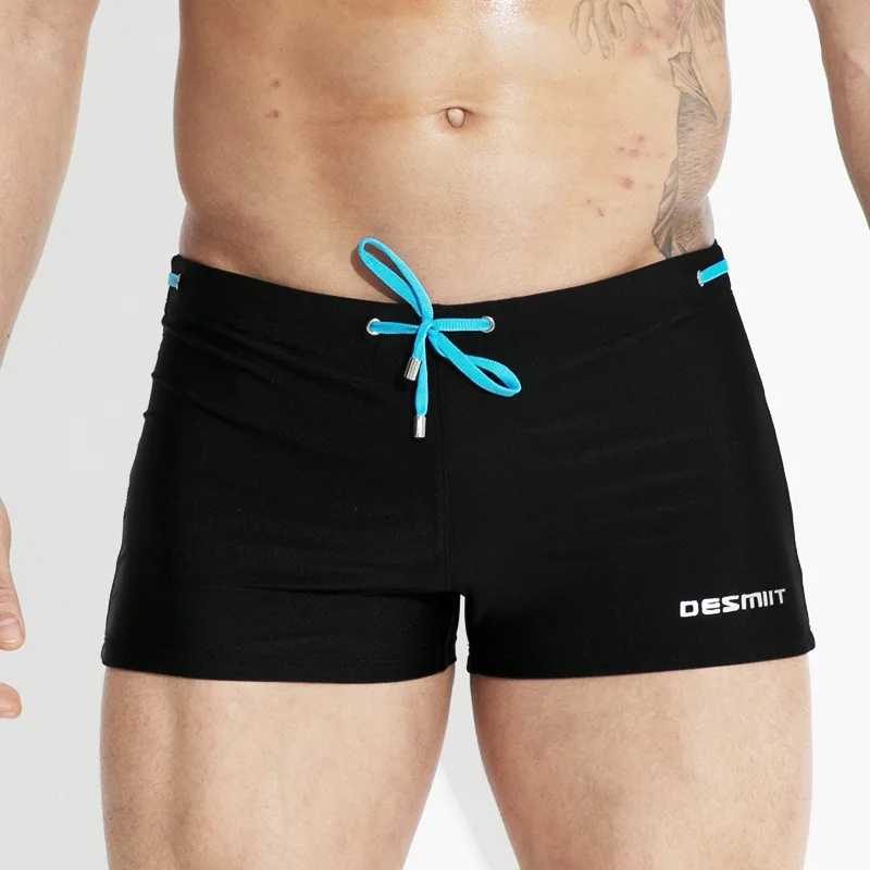 DESMIIT бренд Одежда заплыва Мужские Шорты для купания Для мужчин Купальники