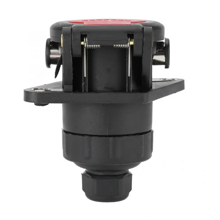7 Pin Trailer Socket ABS Towing Connector Adapter for Car Trailer Truck Caravan 24V automobiles auto accessorie