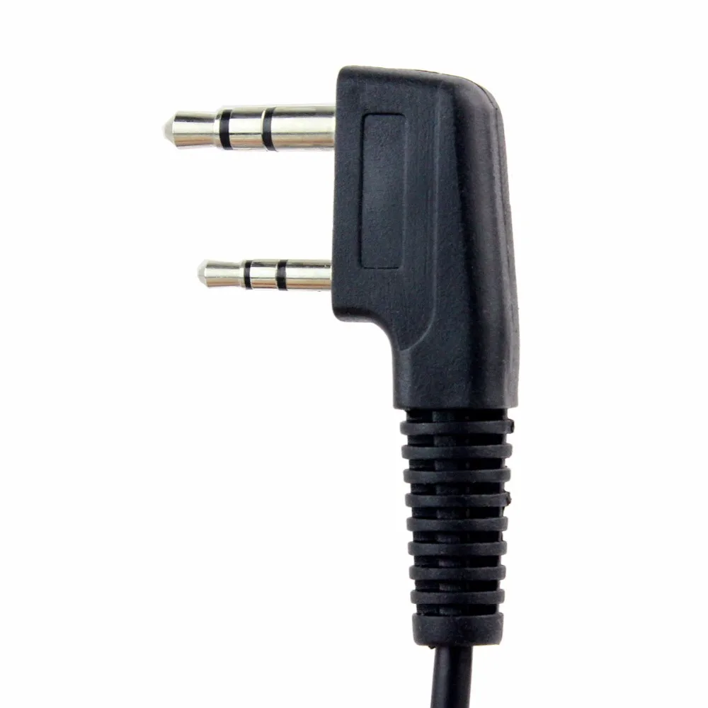 2 шт. гарнитура с микрофоном PTT для Kenwood BAOFENG UV 5R Baofeng BF 888S Retevis H777 RT3 RT TYT Ham Radio