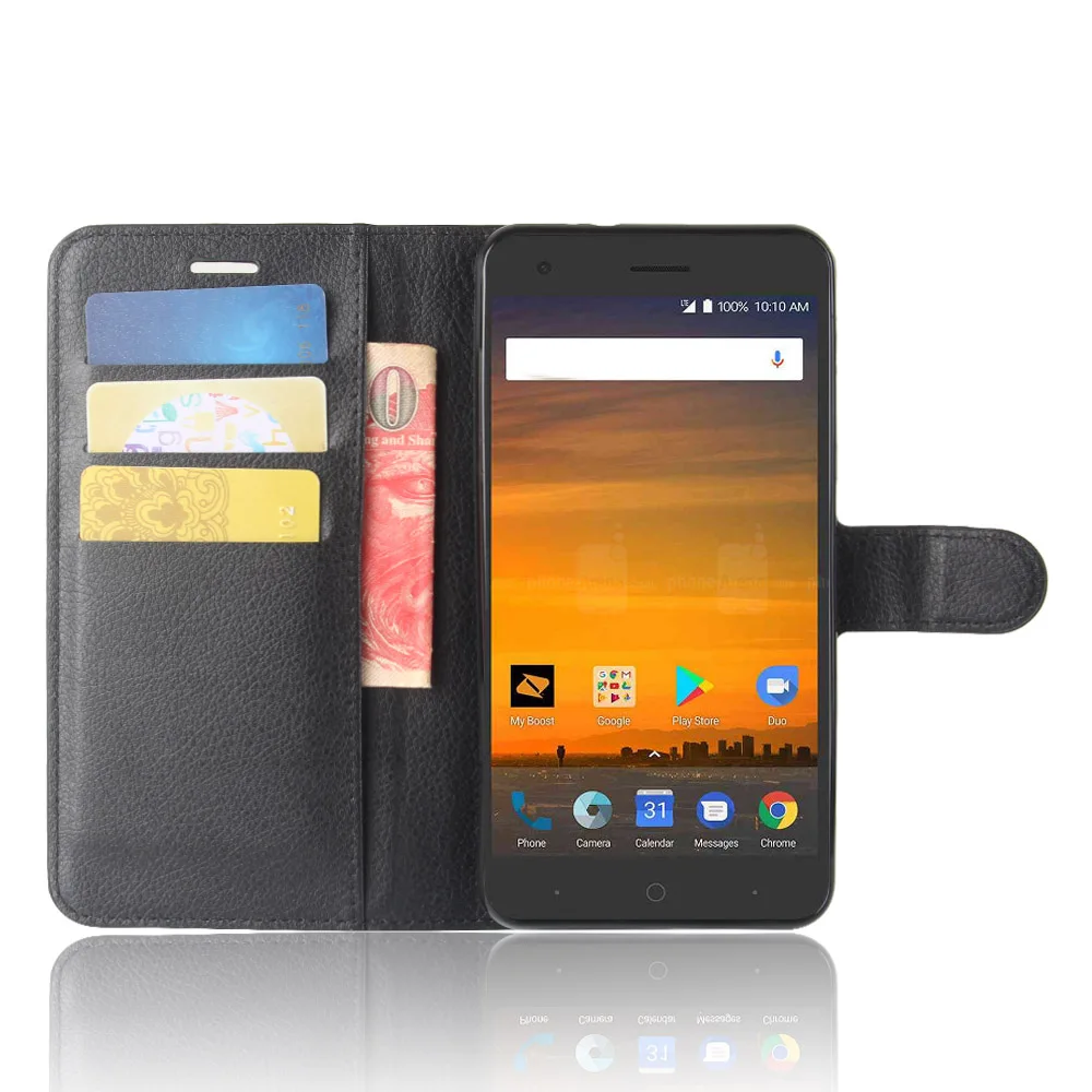 Чехол HUDOSSEN для ZTE Blade Force N9517 роскошный кожаный чехол с откидной крышкой аксессуары