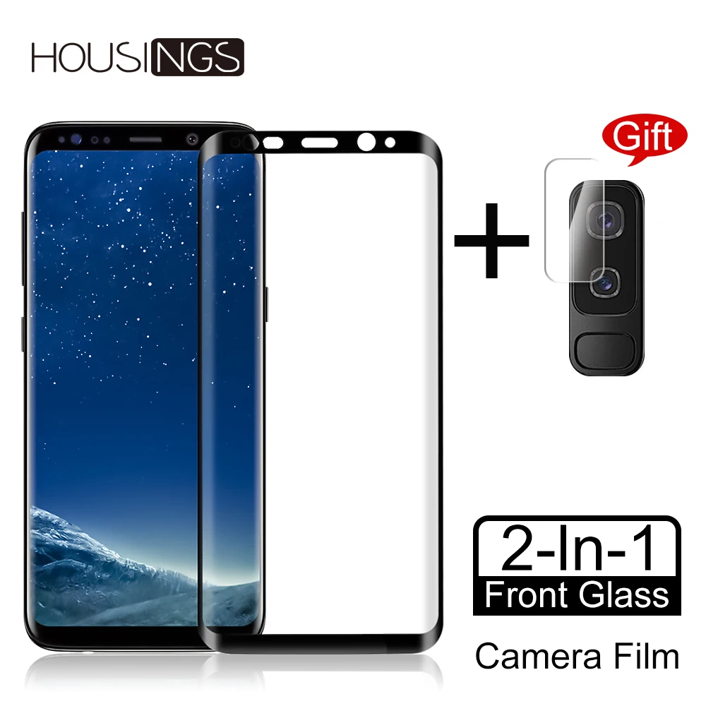 Закаленное стекло пленка для samsung Galaxy S7 A6 A8 Plus 2018 протектор экрана изогнутая