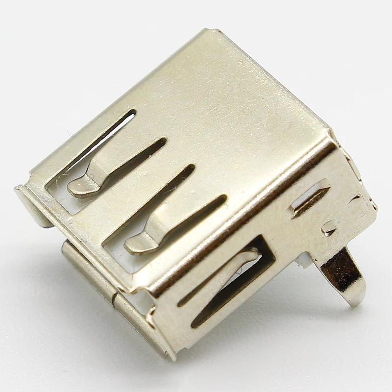 10 шт./лот USB 2 0 4 контактный гнездовой разъем типа A G54 фута 90 градусов для передачи