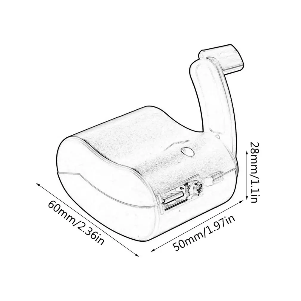 Ручная обмотка аварийное зарядное устройство USB рукоятка ручная Динамо машина