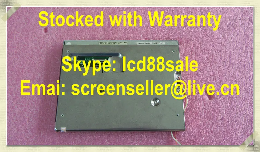 best price and quality original  LQ080V3DG01   industrial LCD Display