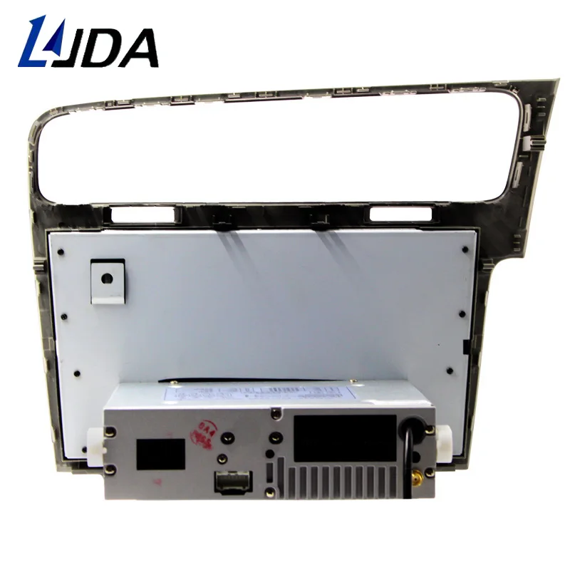LJDA One Din 7 Inch Car DVD Player For VW Golf 2013-2017 Bluetooth Radio FM GPS Navigation 1080P Map Multimedia Canbus RDS USB | Автомобили