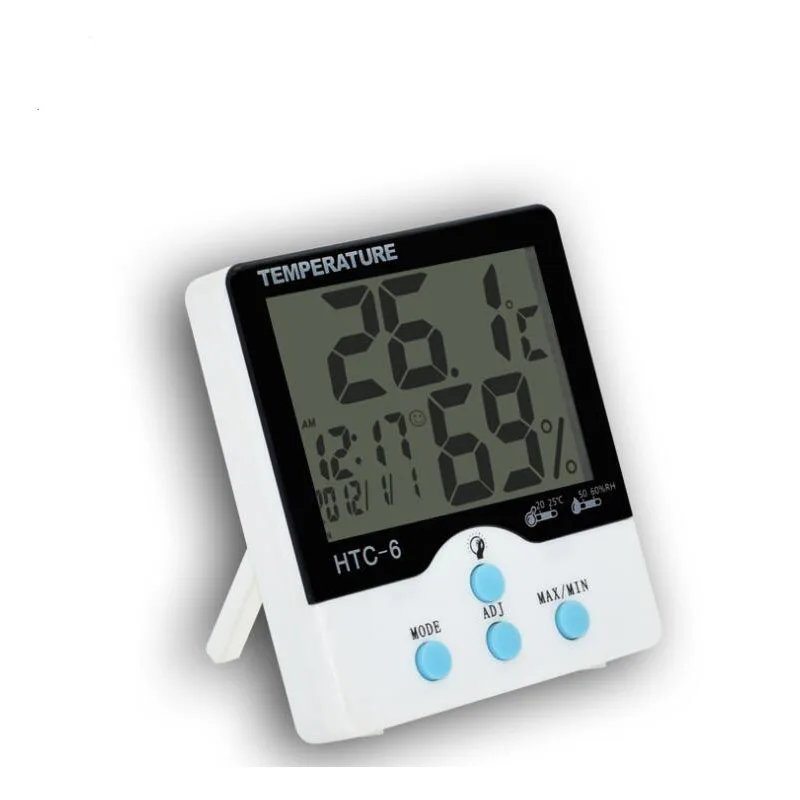 Цифровой Внутренний Измеритель температуры и влажности электронный Большой